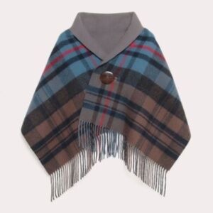 Vintage Vivienne Westwood reversible knit poncho scarf